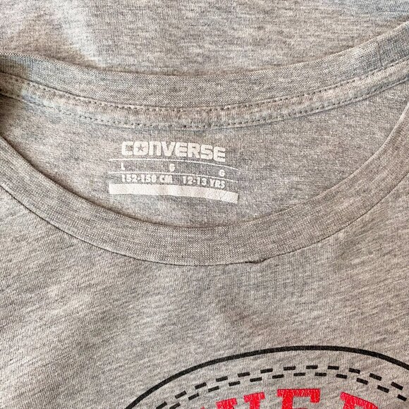 Converse All Star - Grey Graphic T-Shirt - Picture 6 of 7